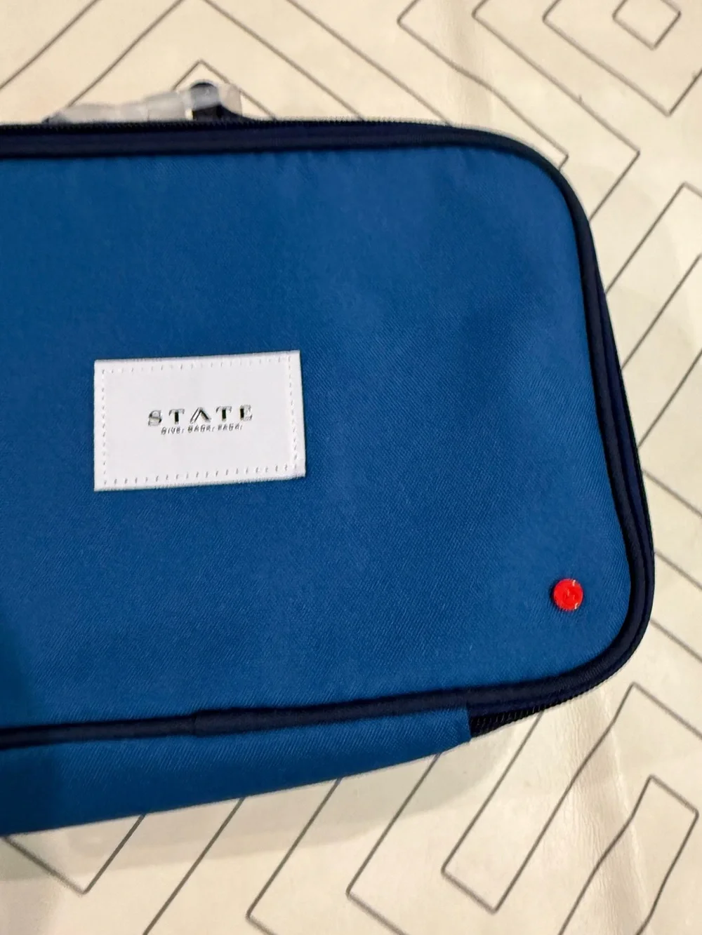 STATE blue zip